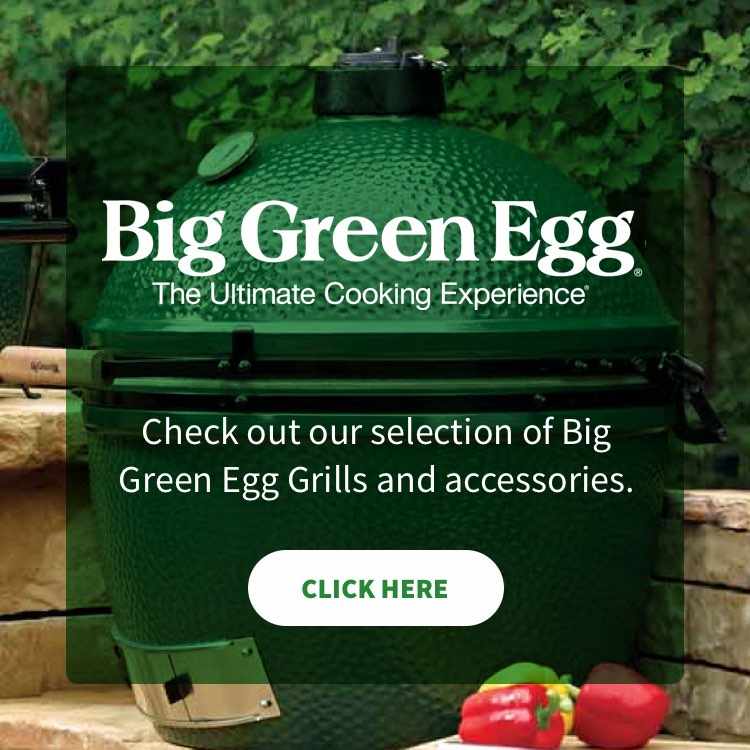 More info about Big Green Egg Grills and accessories.