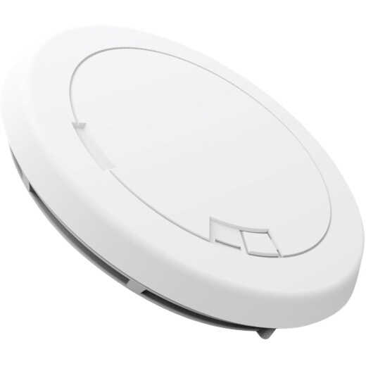 First Alert Battery Operated 9V Photoelectric Slim Round Smoke Alarm