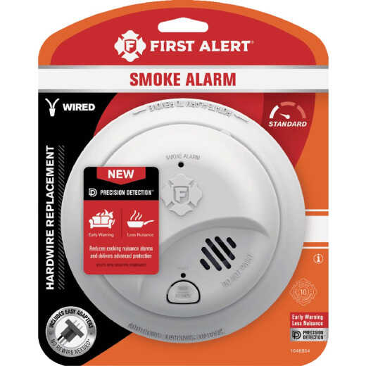 First Alert Hardwired Ionization Interconnectable Smoke Alarm